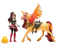 Spin Master Akademia Jednorożców Magia Skrzydeł Rinkinys lalka Valentina i figurka jednorożca Cinder + priedai Unicorn Academy Wing Magic