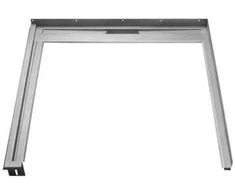 Unidrain „GlassLine“ fiksuoto modulio kairės pusės dušo kabina 900 x 900 mm