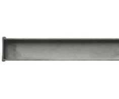 Unidrain „HighLine“ kasetė – nerūdijančio plieno „Line“: ilgis 800 mm, aukštis 10 mm, skirta grindų trapui