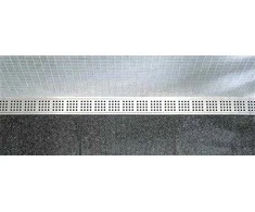 Unidrain rist L1000mm kvadratinis - dizainas. Unidrain 1604