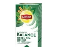 Unilever Arbata Lipton Žalias Orient, 25 arbatos pakelių pakuotėje