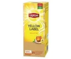 Unilever Ir „Lipton Geltona Label“ – 25 vnt. pakuotė.