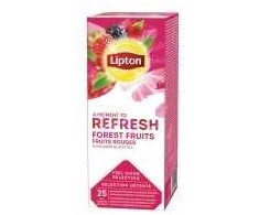 Unilever Arbata Lipton Forest Berry, 25 arbatos pakelių pakuotė