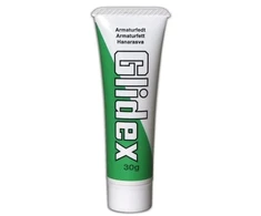 UNIPAK Glidex armatūros tepalas, 30 g tūbelė, pagaminta iš 100 % gryno, silpno kvapo silikoninio aliejaus.