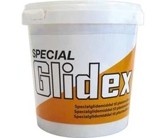 UNIPAK SPECIAL GLIDEX 1kg plastikiniams lizdams ir metaliniams vamzdžiams. Muilo pagrindo tepalas metaliniams arba plastikiniams kanalizacijos vamzdžiams montuoti.