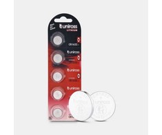 Uniross Batteries Uniross U5CR1632, Vienkartinė baterija, CR1632, Ličio, 3 V, 5 vnt., Sidabras