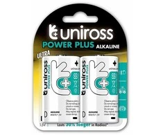 Uniross Batteries Uniross D/LR20 šarminės baterijos