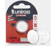 Uniross Batteries Uniross U1CR2032, Vienkartinė baterija, CR2032, Ličio, 3 V, 1 vnt., Sidabras