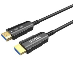 UNITEK C11072BK-30M optinis kabelis HDMI 2.0 AOC 4K 60Hz 30m