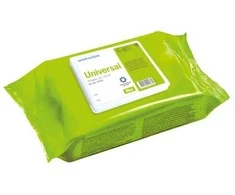 Universalus audinys, Wet Wipe, Mini, 30x20cm, žalias, PP/viskozė, su vandeniu ir muilu, be dažiklių ir kvapiklių