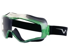Univet Srl Univet 6X3 6X3-00-00 Viso matymo apsauginiai akiniai Apsauga nuo rasojimo, įsk. UV apsauga Juoda, žalia DIN EN 166, DIN EN 170, DIN EN 172