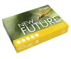 UPM Juodai baltas spausdinimo popierius New Future Lasertech, perforuotas, A4, 80 g, 500 lapų
