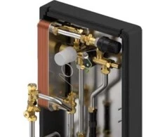 Uponor Aqua Port - Centralizuoto šildymo įrenginys, INS, 19 L/MIN.