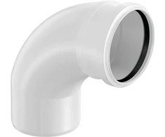 Uponor Decibel alkūninė jungtis 110 mm 88,5° 1Mf Sv