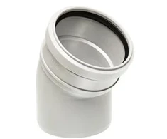 Uponor Decibel Bøjn. 160 mm 30° M/1Mf