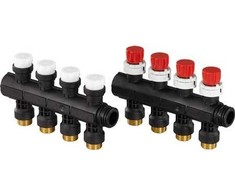 Uponor Vario PLUS paskirstymo vamzdis 4 išėjimai 3/4"