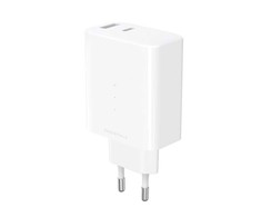 Upström ËSSENTIALS 65 W USB-A ir USB-C GaN įkroviklis