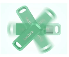 USB laikmena Sandisk Ultra Dual Drive Go 1 TB, žalia
