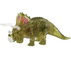 Hcm Kinzel 3D krištolinė dėlionė – dinozauras triceratopsas