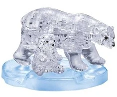 Dėlionė Hcm Kinzel 3D Krystalpuslespil - Isbjørne
