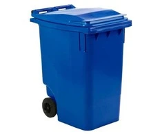 Atliekų konteineris ESE mėlynas HDPE/plastikas 360 l, atsparus UV spinduliams