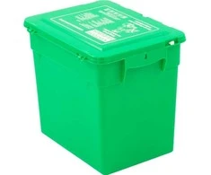 Waste bin V-Part žalias plastikas 30 l