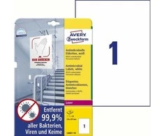 Avery Zweckform AVERY Label L8001 210x297 (L8001-10)