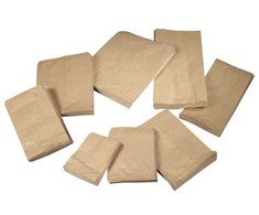 BAG Kepimo maišelis, 270 x 445 mm, plokščia plėvelė, popierius, rudas, 1000 vnt. pakuotė, 4kg. Tinkamas maistui.