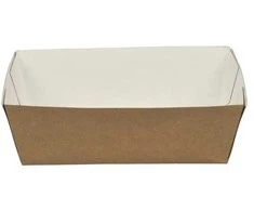 Usorteret Padėklas nr. 2 rudas kūginis 17x12x5,3cm 450vnt./pak.