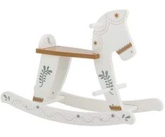 BLOOMINGVILLE MINI Ruddy supamasis arkliukas, arkliukas, baltas, MDF