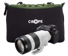 Dėklas Hello Case C-Rope CRP-CNB-XL-BLK-2 futerał do aparatu Dėklas zamykane Juodas, Žalias