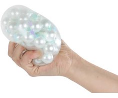 Hipo Usorteret Crakle Glamour karoliukų kamuoliukai 9,5 cm, 4 vnt., CDU