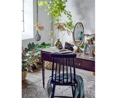 CREATIVE COLLECTION Isnel užtiesalas, mėlynas, perdirbta medvilnė