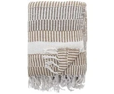 Creative Collection - Isnel Recycled Cotton Throw 160x130 cm - Nature