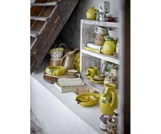 CREATIVE COLLECTION Limone ąsotis, geltonas, keramikos dirbiniai