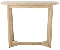 CREATIVE COLLECTION Serrone konsolinis staliukas, natūralus, kaučiukmedis