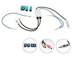 Connects2 Ct27aa76 dvigubos antenos adapteris VW