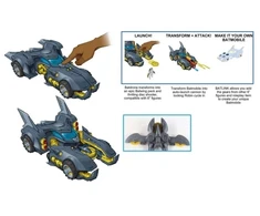 Mattel Usorteret DC Universe Bat-Link Batmobile 15 cm