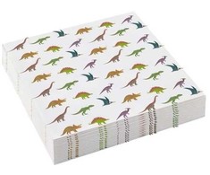 Usorteret Dinosaur servietter