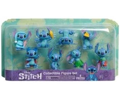 Usorteret „Disney Stitch“ – figūrėlių rinkinys 8 pakuotė 7 cm (302-46254)