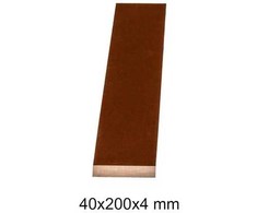 Pluošto grandymo įrankis 40x200x4 mm