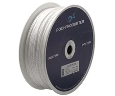 Usorteret Flagline nailono x-pintas, 5 mm, 25 m, baltas