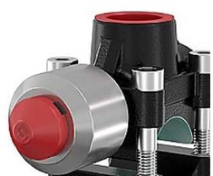„Flamco T-Plus 1/2-1/2“ 25 barų – atšakos jungtis, juodai dengta. Nenaudoti buitiniam vandeniui.