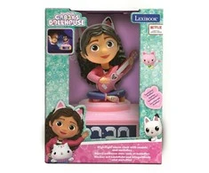 Lexibook Gabby's Dollhouse Gabby lėlių namelis - žadintuvas su naktine lempute ir garsais (80114)