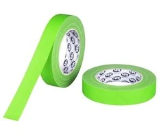hpx Lipni juosta fluorescenciškai žalia, 25 mm x 25 m