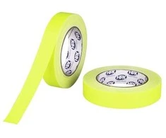 hpx Gaffatape fluorescencinė geltona juosta, 25 mm x 25 m