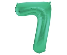 Folat Bv Matiniai skaičių balionai, žali, 86 cm