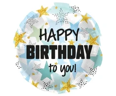 Folat Bv „Happy Birthday to you“ folijos balionas, 45 cm