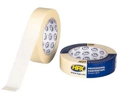 HPX maskavimo juosta iki 60 laipsnių, kreminė, 30 mm x 50 m