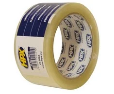 HPX pakavimo juosta skaidri 50 mm x 66 m (1 ritinėlis)